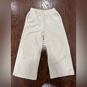 Athleta girl Retroplush wide leg pant, size 8-10